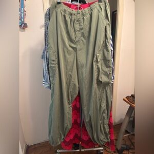 Aerie Offline Satin Sweatpants Cargo Pants